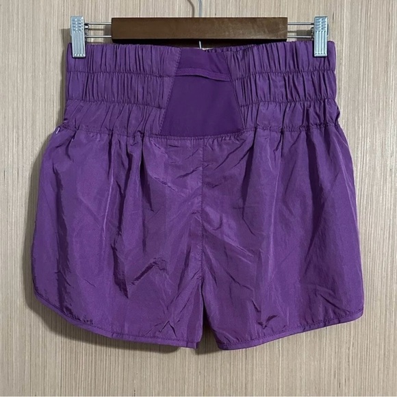 Free People Movement Purple The Way Home Shorts, Size Medium (v) - Picture 3 of 9